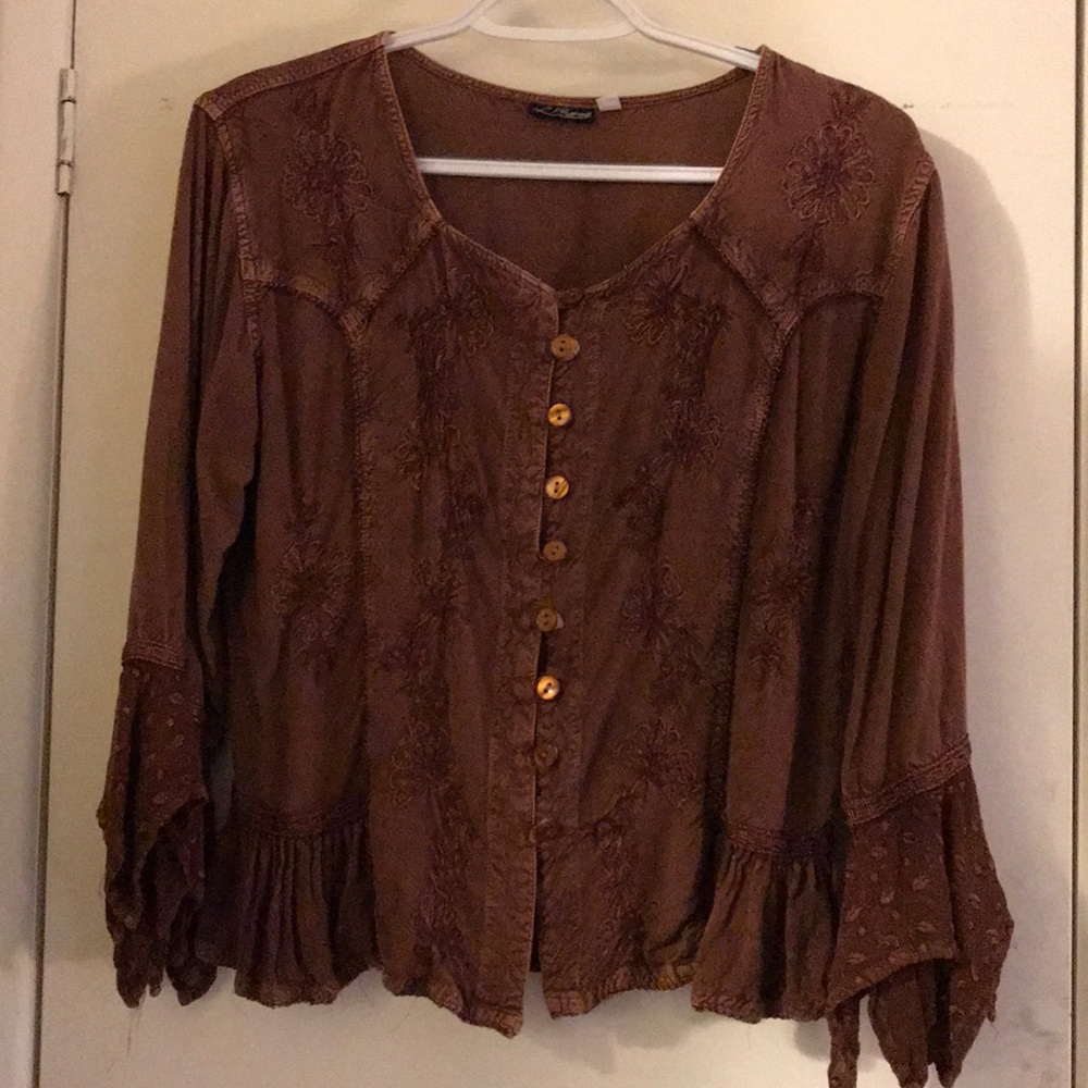 Western style pioneer blouse